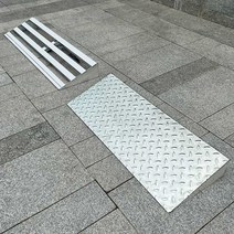 계단 경사로 자전거 차량 진입판 고무매트 발판, 미끄럼방지/길이50cm폭30cm높이10cm
