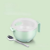 냉면육수통 업소용육수통 육수냉장고 세련된 스테인레스 스틸 인스턴트 누들 그릇 일본식 커버 세트 편리한