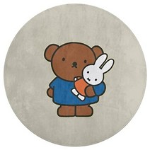 미피 러그 매트 발매트 보리스 원형 원형 카펫 푹신푹신
