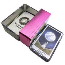 타로점 타로 카드 도금 금속 상자 토끼 루날라핀 종이 가, Metal Box TT192