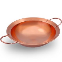 중식화구 중화렌지 두꺼운 순수 구리 주식 냄비 고전적인 중국 뜨거운 가스 버너 석탄 스토브 알코올 보일, 01 Gold_02 26cm Dia