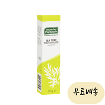 써스데이 플랜테이션 티트리 오일 함유 치약 110g [미국 직배송], 1개