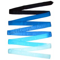 여러 가지 빛깔의 리듬 체조 리본