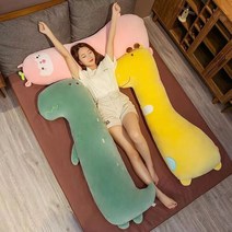 기린 라마 공룡 바디필로우안고 자는 쿠션입니다, 그린