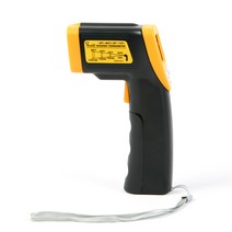 쿠킹플러스 적외선온도계 380도 INFRARED THERMOMETER 온도측정 온도측정기, 1개