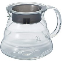 하리오 V60 레인지 커피서버 핸드드립 유리포트 XGS-60TB, 단품개, 800ml