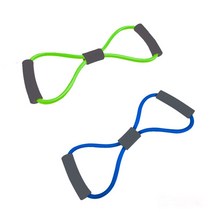 [크레용] 헬스트레이닝 운동용 밴드 2종 택1, 종류:B형블루