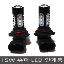 주닉스 (2개1세트) 백색 맥스비젼 차량 할로겐 램프 전구 전조등 안개등 12V 55W h1 h3 h4 h7 h8 880 881 9005 9006 hb3 hb4, 하이파워LED안개등(2개1세트)-H3