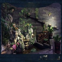 건축자재 사이딩판넬 외벽마감재 외장재 벽체공사, 1200x600PU 스페이스 블랙 워터 스톤 일체형 배