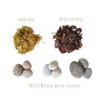 더알로하 인조나무 바나나나무 /180cm/210cm 인테리어 조화나무 화분, 데코(마사토+에그스톤)