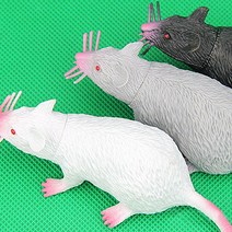 피규어 동물 모형 동물조형물 큐티쥐 화이트