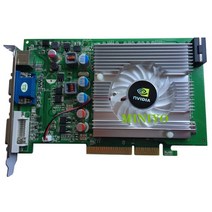 NVIDIA GeForce 6600GT GF6200 FX5500 FX5200 6200 51 256M PCI AGP 비디오 그래픽 카드 고품질, [05] 6200 128M AGP