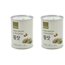 ORGA 간식 [기획]황잣(국산) (140gx2입) 명절 회사 탕비실 캠핑 아이들 선물, 27개