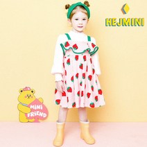 헤이미니 달콤딸기스트라이프나시원피스