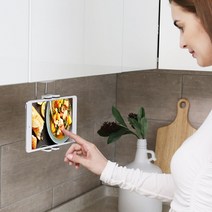 국산 주방용 스마트폰 거치대 싱크대 태블릿PC 거치대 키치너 주방용 스마트폰 거치대 태블릿PC 스마트 홀더