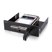 NEXT SATA SSD HDD 2.5형 2베이 하드랙 전원일체형 HOT SWAP 기능지원, 2Bay 하드랙