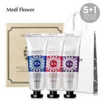 메디플라워 시어버터 30 핸드크림 3종세트+쇼핑백, 쉐어버터 30 핸드크림 3종세트/선물포장안함