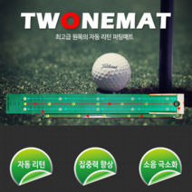 브라더스골프 브라더스골프 자동리턴 원목 퍼팅매트 퍼팅연습기, FREE