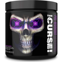 JNX Sports The Curse! 스포츠 프리워크아웃 파우더 50서빙 250g, 그레이프 Dark Grape
