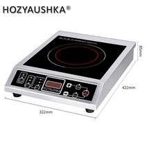 인덕션 1구 2구 HOZYAUSHKA 3500W 고출력 싱글 헤드 쿠커 버튼 컨트롤 최대, 01 W-325