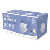 숨코KF-AD 50매 데일리마스크(화이트)_N7931720, 상세페이지 참조