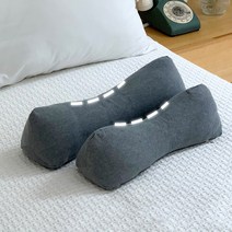 누아베개 경추목베개 수건 원형 거북목 일자목, 숯그레이(미니사이즈), 메밀