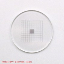 올림푸스 현미경 cx23 bx szx 시리즈용 직경 24mm stereo microscope eyepiece micrometer graticule ruler ocular retic, 934번