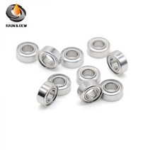 10Pcs SMR74 ABEC-7 4X7X2mm 스테인레스 볼 베어링 625 626 605 606 607 693 694 695 696 697 698 699 683 684 687 6, 29 10Pc S686ZZ 6X13X5