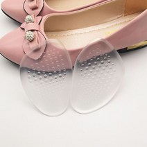 실리콘 앞 발 바닥 보호 벌집형 A패드 깔창 (HM0166) 투명, 10개