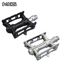 [토일도 내일 락][세일]MKS 미쓰시마 자전거 파트 페달 SYLVAN TRACK NEXT PDL18801 트리플 쉴드 베어링 알루미늄 크롬 도금