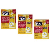 Vo5 핫 오일 테라피 트리트먼트 2개입 14ml(0.5온스) (3팩) Alberto VO5