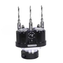 다공성 드릴 헤드 멀티 나사축 목공 탭핑기 공압, Puton PLA-268 2홀 M8