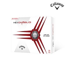 캘러웨이코리아정품 HEX Diablo 디아블로 2피스골프공, 헥스 디아블로