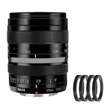 Meike 25mm F2.0 APSC 대형 조리개 광각 수동 렌즈 소니 E 마운트 미러리스 카메라 NEX 3 3N 5 5T 5R 6 7 A6400 A5000 A5100 A6000