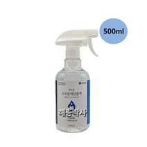 해충박사 소독용에탄올 500ml 에탄올83% 뿌리는 소독제 식약처인증 살슌소독제, 1개