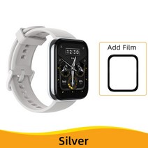 글로벌 버전 realme 시계 2 프로 스마트 워치 1.75 quot혈액 산소 심박수 센서 Smartwatch GPS 14 일 배터리 수명 IP68, [01] Black