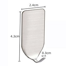 면도기걸이 Xiaomi Wall Holder Stainless Steel Adhesive Hook For Shaver Shelf Organizer Rack Fittings Bath, [03] WHITE