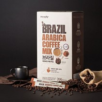 맛있는브라질 아라비카 원두 커피믹스 200개입사무실 대용량 업소용 식당용 간식 소스, 상세페이지 참조, 쿠팡 2 1