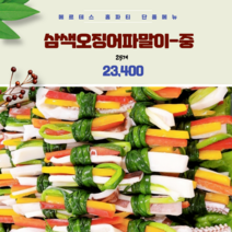 삼색오징어파말이-중