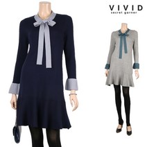 VIVID SG VIVID SG 러블리 리본니트 원피스