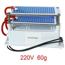 오존발생기 오존 발생 공기 청정기 60g 220V 정화기 소독 살균 포름알데히드, 60g machine