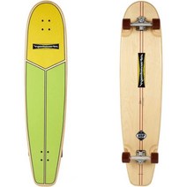 Hamboards 햄보드 45인치 크루징 헌팅턴 홉 롱보드 스케이트보드 초보자 중급자 상급자에게 적합 │크루즈 조각 스케이트 폴링 및 랜드 패들링에, Seaweed Cream