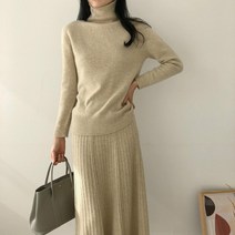 (라쿤폴라)rc 루루 폴라 라쿤 니트 홀가먼트 캐시미어 겨울상의