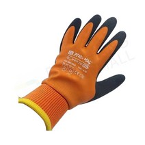 방수방한장갑 장갑의법칙 워터타이트 방수 방유 라텍스 코팅장갑 이중코팅 미끌림방지 완벽그립, XL