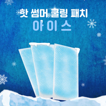 쿨패치 쿨링패치 쿨패드 쿨팩 쿨시트 아이스쿨패치 냉찜질팩 냉각패치 냉팩, 쿨링패치아이스(1매입)