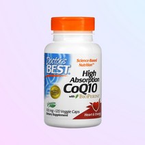 닥터스 베스트 고흡수 코엔자임 Q10 with 바이오페린 200mg 180베지캡슐 코큐텐