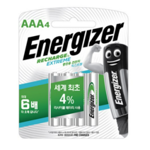 에너자이저 니켈수소 충전지 AAA 4입 (4알)
