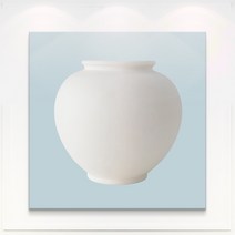 더 아트 컴퍼니 [오늘특가! 무료배송] 복들어오는 달항아리 풍수그림 액자 10종 품격있는 풍수액자 힐링 인테리어 거실 현관 집들이선물 개업선물, 7. 정화 달항아리
