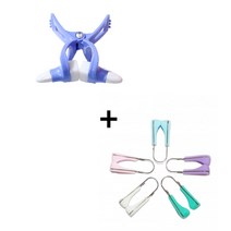 아워존 코집게 코뽕 노즈업 2p, U자형 화이트, 2개