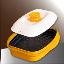 홈쇼핑 렌지메이트 롱그릴팬 전자렌지 간편조리, 레드